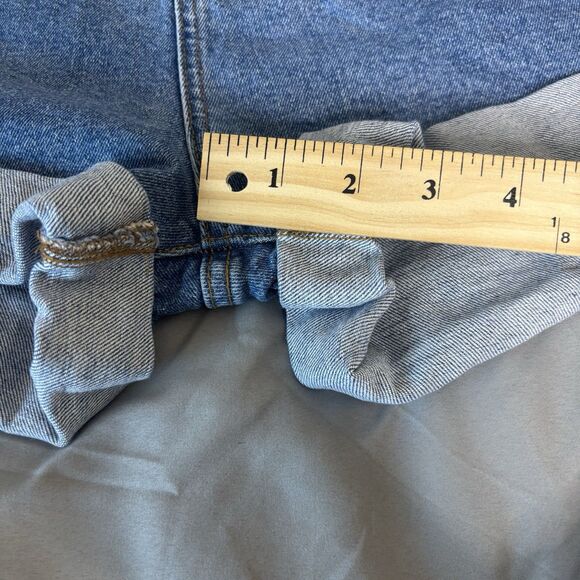 Cotton On Curve High Rise Classic Stretch Denim Short - Size 20 - Picture 5 of 7